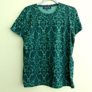 JONES NEW YORK SIGNATURE SHORT SLEEVE TOP